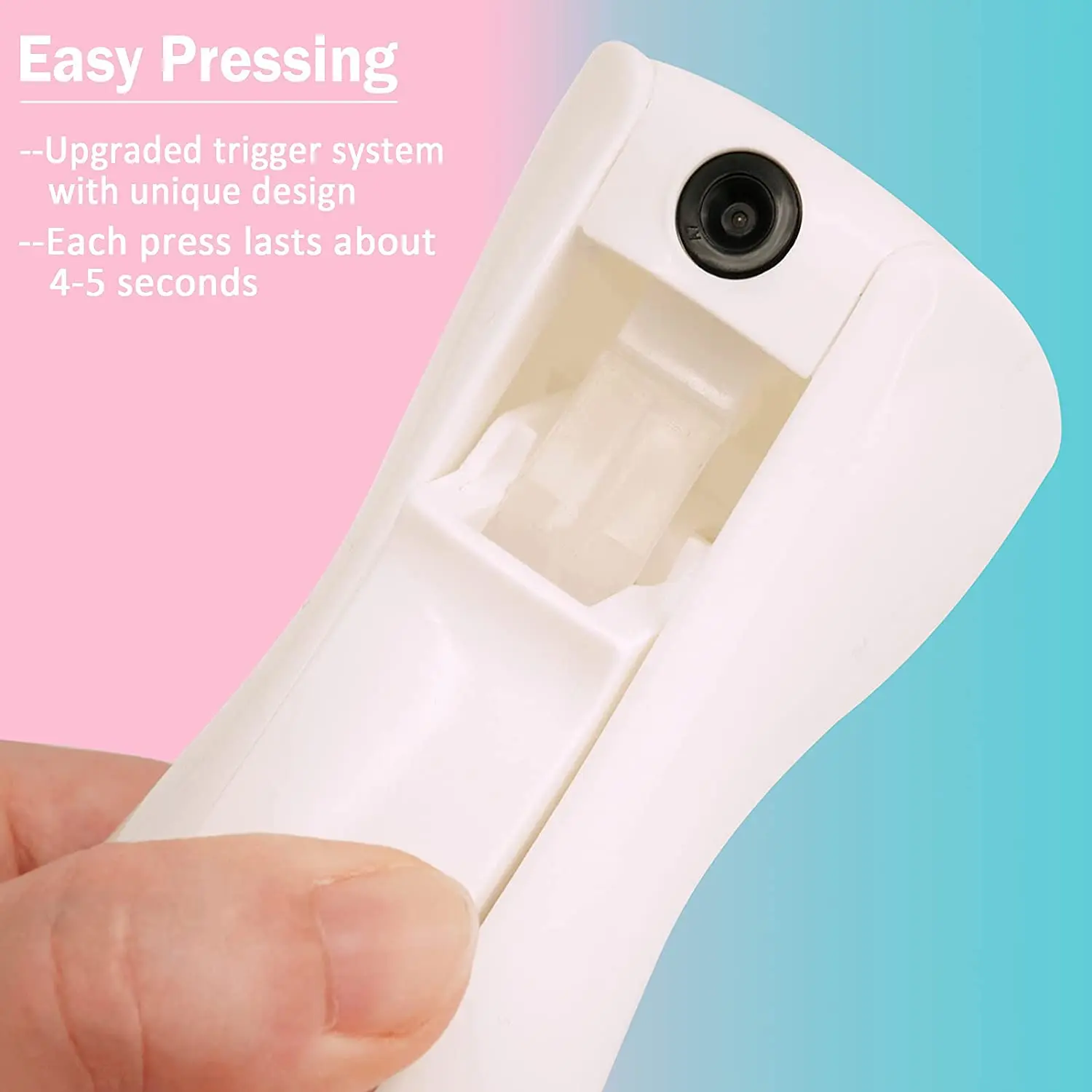 Hair Spray Bottle – Ultra Fine Continuous Water Mister for Hairstyling, Cleaning, Plants, Misting