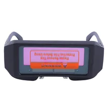 Защитная маска, автоматические очки для глаз, солнечные очки, объектив, сварочный фотоэлектрический шлем для строительных сварочных работ