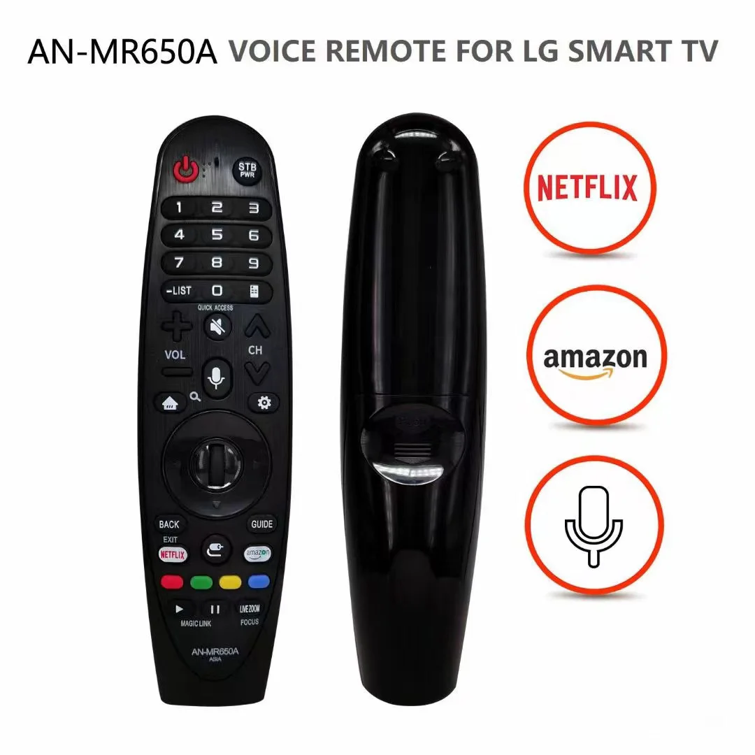 AN-MR650A AN MR650A Replacement for LG SJ957V UJ7509 UJ750V UJ7700 UJ701V OLED55B7V UJ SJ LJ C7V 2017 Smart TV Magic Remote samsung remote control for tv Home Electronic Accessories