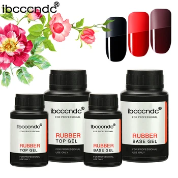 

Top Quality 30ml Kodi Rubber Top Coat Base Coat Led Gel Nail Polish UV Nail Primer Soak Off UV Nail Gel Manicure Nail Art Salon