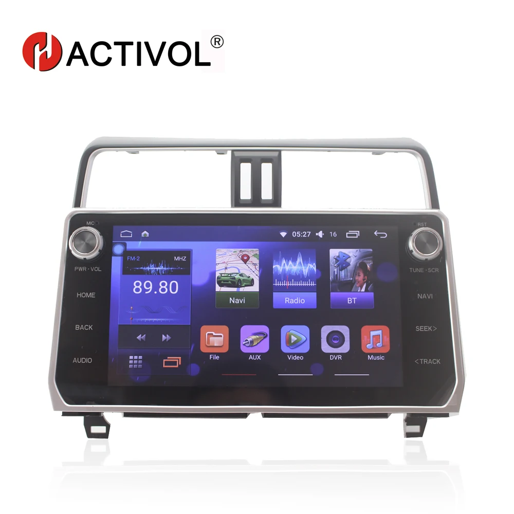 Автомобильный радиоприемник Bway 10 дюймов для Toyota Prado 2018 android 7 0 автомобильный dvd