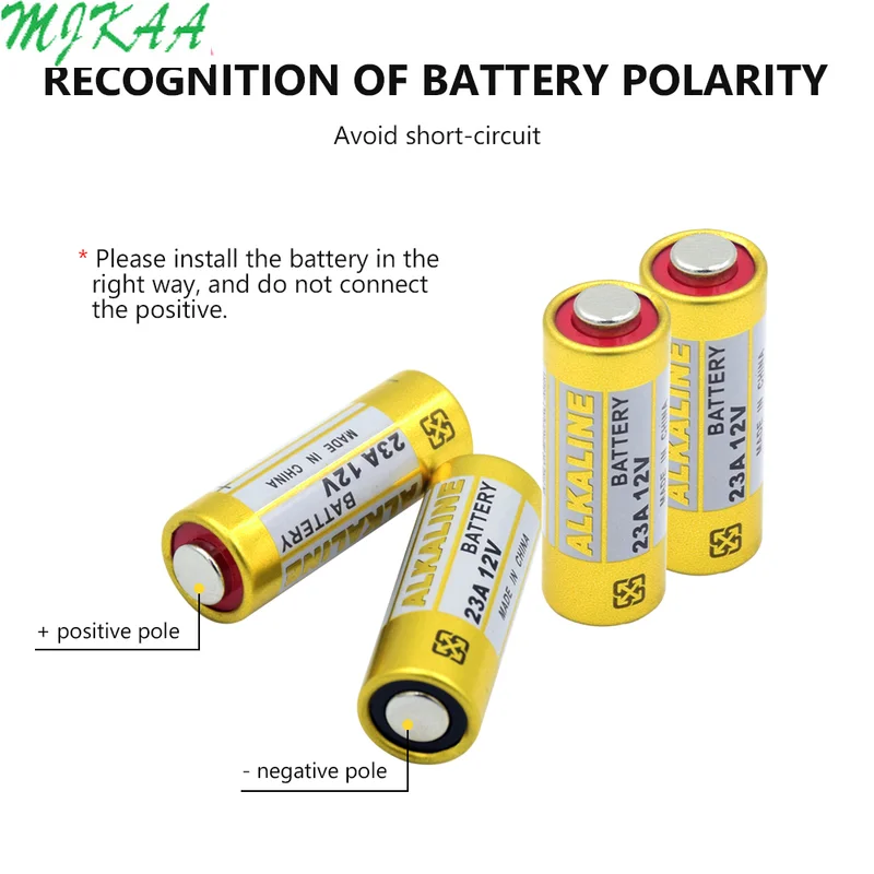 10 шт 12V 23A 23AE 23GA A23 A23S E23A EL12 3LR50 V23GA MN21 L1028 MS21 RV08 VR22 GP23A 21/23 K23A сухие щелочные