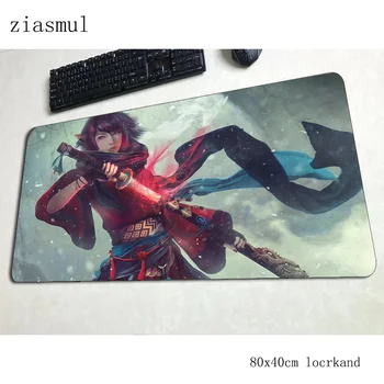 

final fantasy xiv mouse pad 80x40cm gaming mousepad anime Boy Gift office notbook desk mat Kawaii padmouse games pc gamer mats