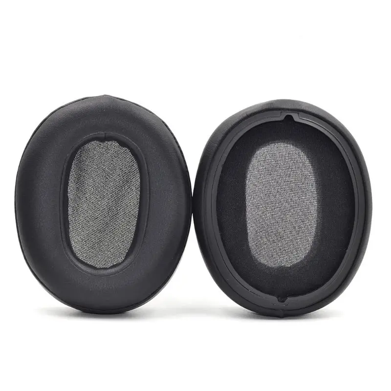 1Pair Black Replacement Soft Foam Earpads Ear Cover Cushion for S ony WH XB900N WHXB900 Headphones Headset Accessories