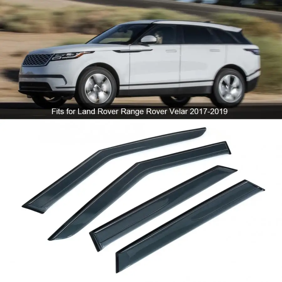 4 шт. козырек на ветровом стекле Защита от солнца Vent Shade подходит для Land Rover- автомобильные чехлы навесы