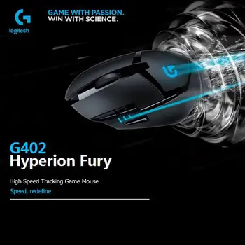 Logitech G402 Hyperion Fury Wired Gaming Mouse 8 Programmable Keys Optical 4000dpi High Speed For Mouse Gamer Support Pc Laptop Buy At The Price Of 42 In Aliexpress Com Imall Com