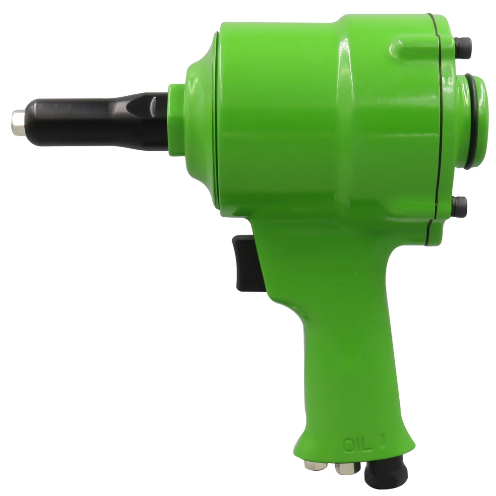 Pro Air Riveter Pneumatic Pistol Type Pop Rivet Gun Air Power Operated Riveter - Color: Green