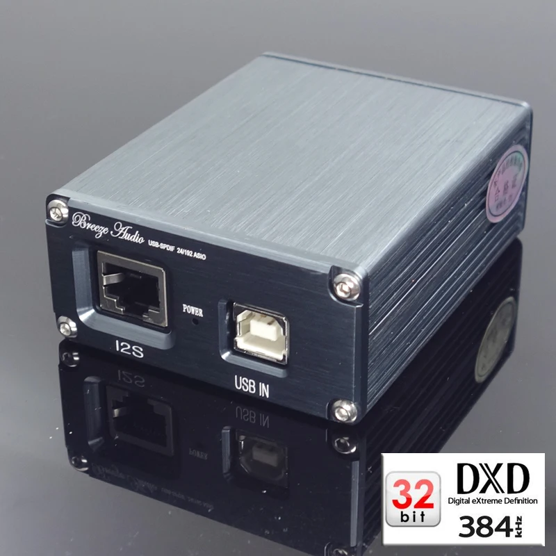 

XMOS 208 Asynchronous USB to Coaxial Optical Digital Interface Second Generation TCOX Temperature Compensated Crystal Oscillator
