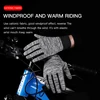 Hot Sale Winter Outdoor Sports Running Glove Warm Touch Screen Gym Fitness Full Finger Gloves For Men Women Sports Gloves ► Photo 3/6
