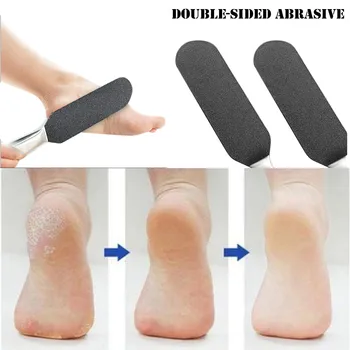 

Remover Hard Dead Skin Scrubber Foot Brush Grater+10pcs Sandpaper For Feet Heel File Pedicure Callus Foot Scrub Care Tool 8.31