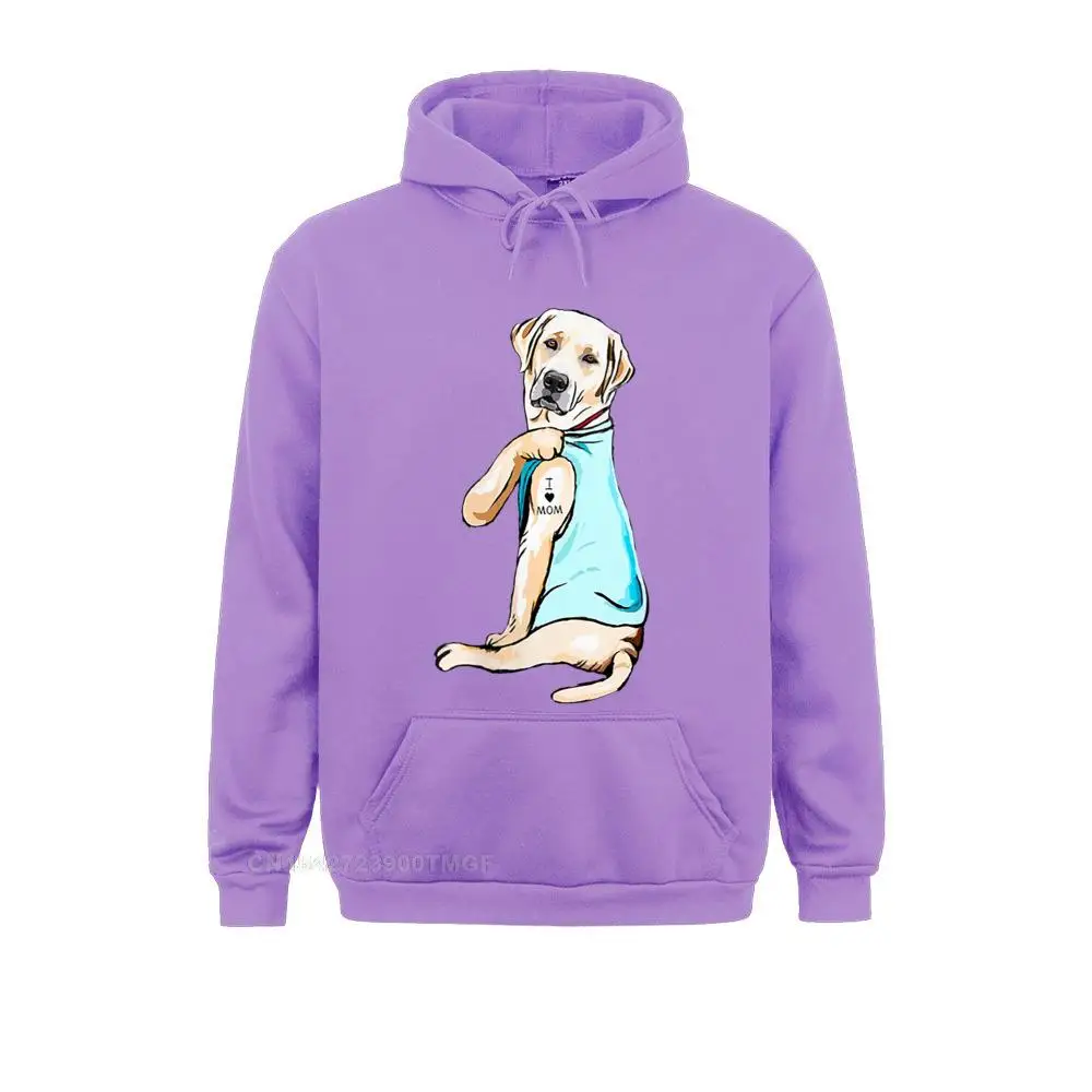 Womens I Love Mom Funny Labrador Tattooed V-Neck T-Shirt__20486 Student 2021 Hot Sale Hoodies Summer Sweatshirts Street Long Sleeve Hoods Womens I Love Mom Funny Labrador Tattooed V-Neck T-Shirt__20486purple