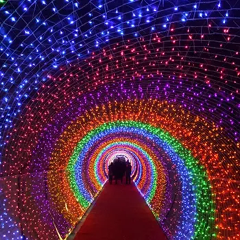 

300/200LED Fairy Light Xmas Garden Light string Decor Waterproof Landscape Lamp 220V LED String Festival Wedding party lighting