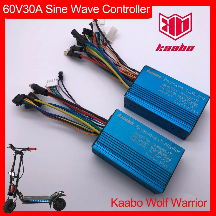 WW60V30ASineWaveBrushlessController1200WHallMotorKaaboWolf