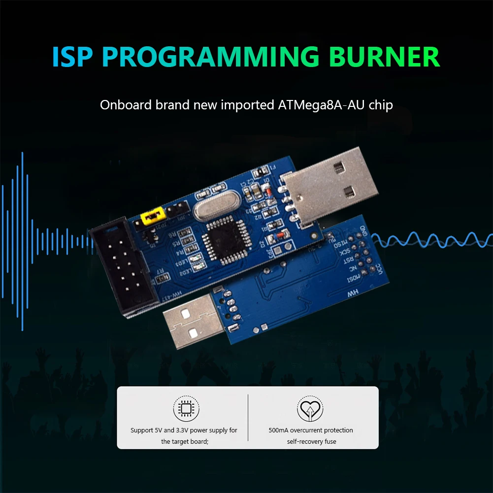 Φ 51 MCU линия загрузки USB ATMEGA8A-AU поддержка Win 8 1/8/7/XP программирование детской платы |