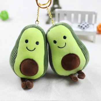 

Cute Cartoon Avocado Plush Toys For Children Stuffed Doll Toys Kids Girls Keychain Bag Key Pendant Christmas Decor Kids Gift