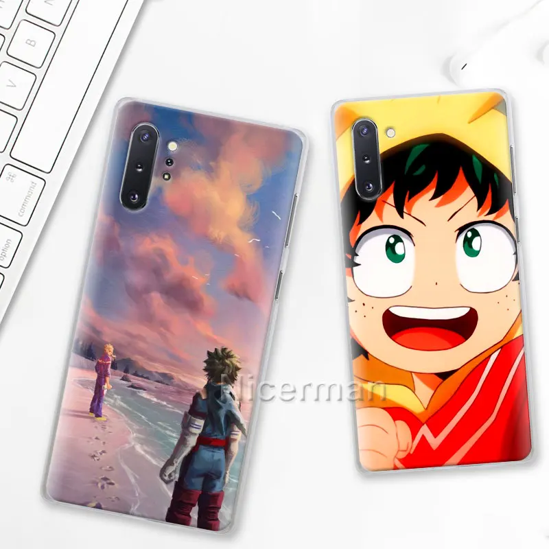 Мой герой чехол для телефона для samsung Galaxy S10e S10 плюс S8 S9 Примечание 10 плюс 8 9 S6 S7 край Твердый Чехол