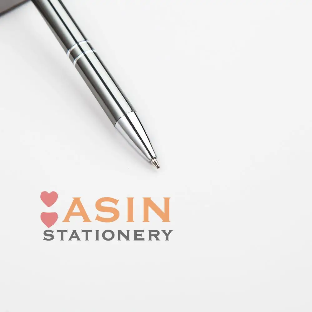 Ballpoint Pen 20pcs/lot Custom Metal Support Print Logo Advertising Personalized