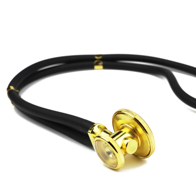 Dual Head Stethoscope Medical Stethoscope Classic Professional Medical Sprague Rappaport Doctor Adult Nurse Cardiology Estetoscopio Dual Head Gilt Clinic Cute Stethoscope