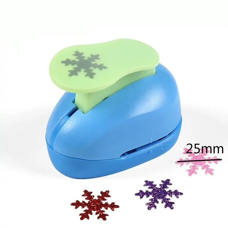 Different Size Snowflake Shaped Craft Punch Child Diy Tools Paper