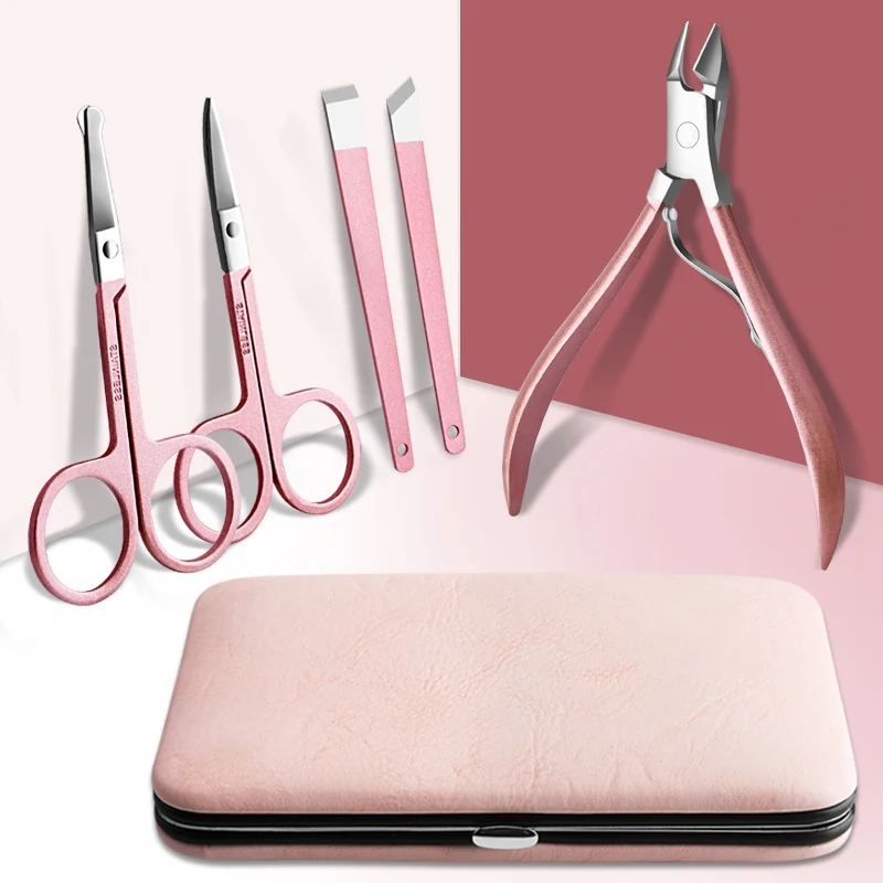 18-in1-Rose-Gold-Nail-Clipper-Set-Professional-Stainless-Steel-Nail-Scissors-Clipper-Tweezer-Beauty-tools (1)