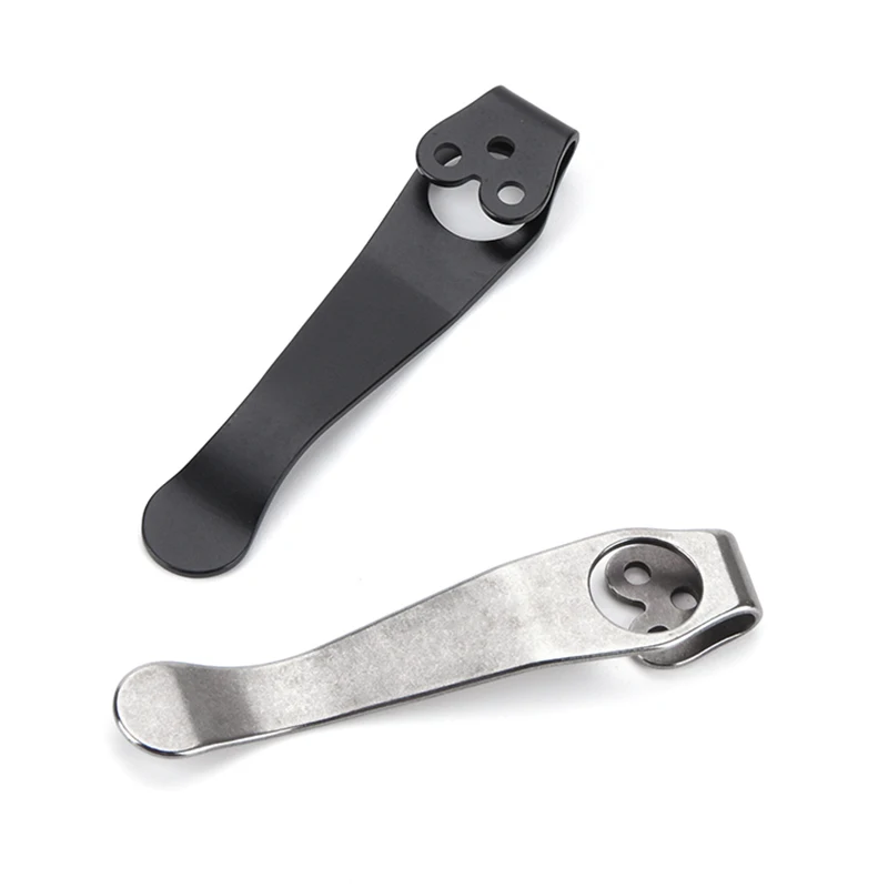 Titanium Alloy Back Clip Knife Clip Waist Clamp For Spyder Paramilitary 2 C81 C10 C11 Para 2 Pocket Equipment Tool