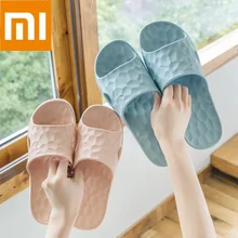 Xiaomi mijia домашние тапочки с мягкой подошвой для женщин, без шнуровки, с защитой от пыли и удобная обувь из облегченного материала Для мужчин wo Для мужчин Повседневное домашние тапочки, шлепанцы