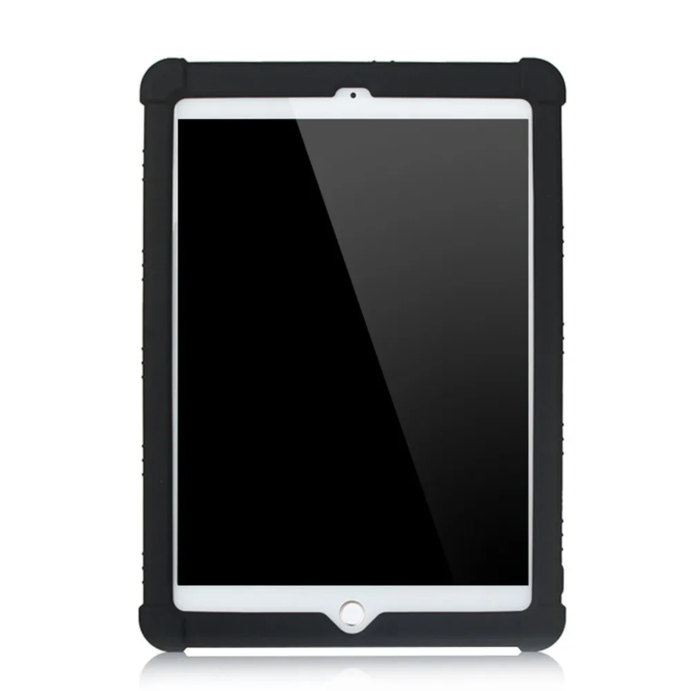 Для iPad 7-го поколения 10,2 дюймов противоударный чехол-подставка для iPad 10,2 чехол Мягкий силиконовый чехол для планшета для детей+ пленка+ стилус