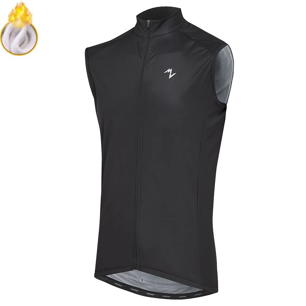Morvelo зимний теплый флисовый жилет для велоспорта мужской безрукавный велосипедный жилет Спортивная одежда для улицы Ropa Ciclismo Hombre Invierno - Цвет: 14