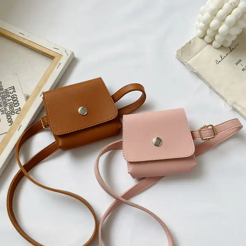 cute black fanny pack