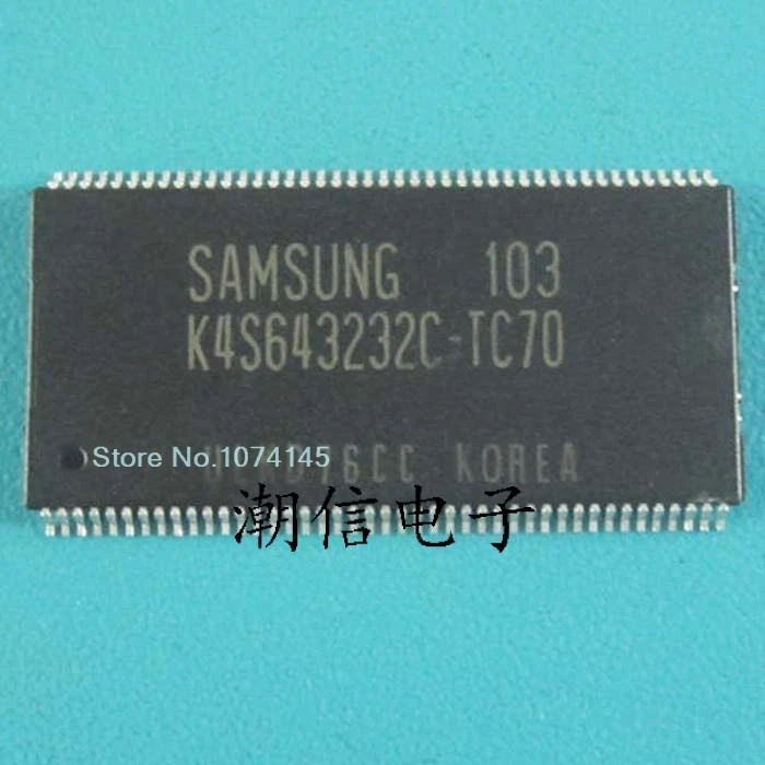 10 шт./лот K4S643232C-TC70 TSSOP-86