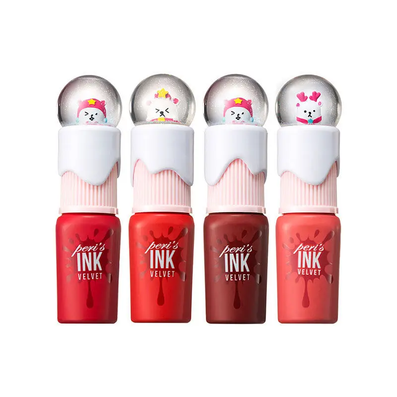 PERIPERA Pearly Night Ink The Velvet 8g Lips Tint Liquid Lipstick Beauty Sexy Makeup Korea Cosmetics [ Snowball Edition ]