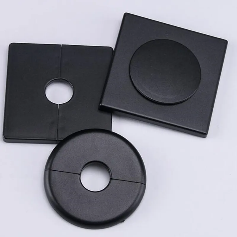 Plastic pipe Dust plugs wall Reserved hole cover Snap-on Panel Decor cap for Air-conditioning Cable Wire Outlet Port protector