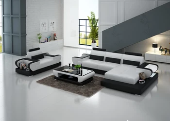 

Wholesale living room furniture sectional leather sofa