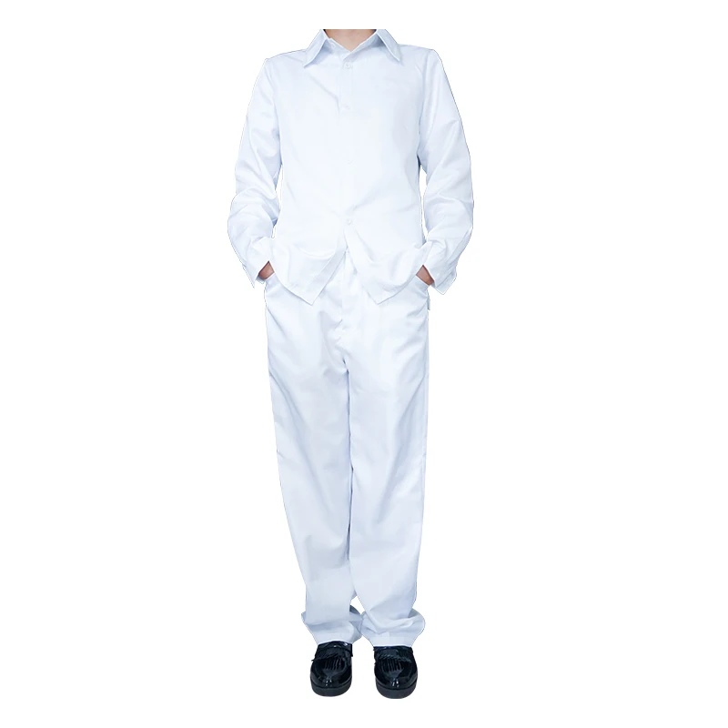 Liser Anime The Promised Neverland Emma Cosplay Costume Shirt Skirt Norman School Uniforms Pants Set Wig -Zentai shop online Hb564c176e4a34785be159aefb36dfc18E.jpg