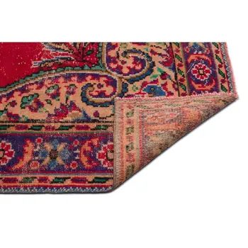 

Handmade Natural Vintage Turkish Area Rug 197x310 Cm-6'6''X10'2''