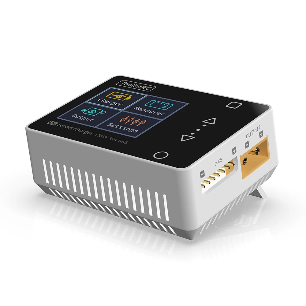 ToolkitRC M6 зарядное устройство 150 Вт 10 А выход постоянного тока для 1-6S Lipo LiHV Life Lion NiMh Pb Cell Checker Servo тестер