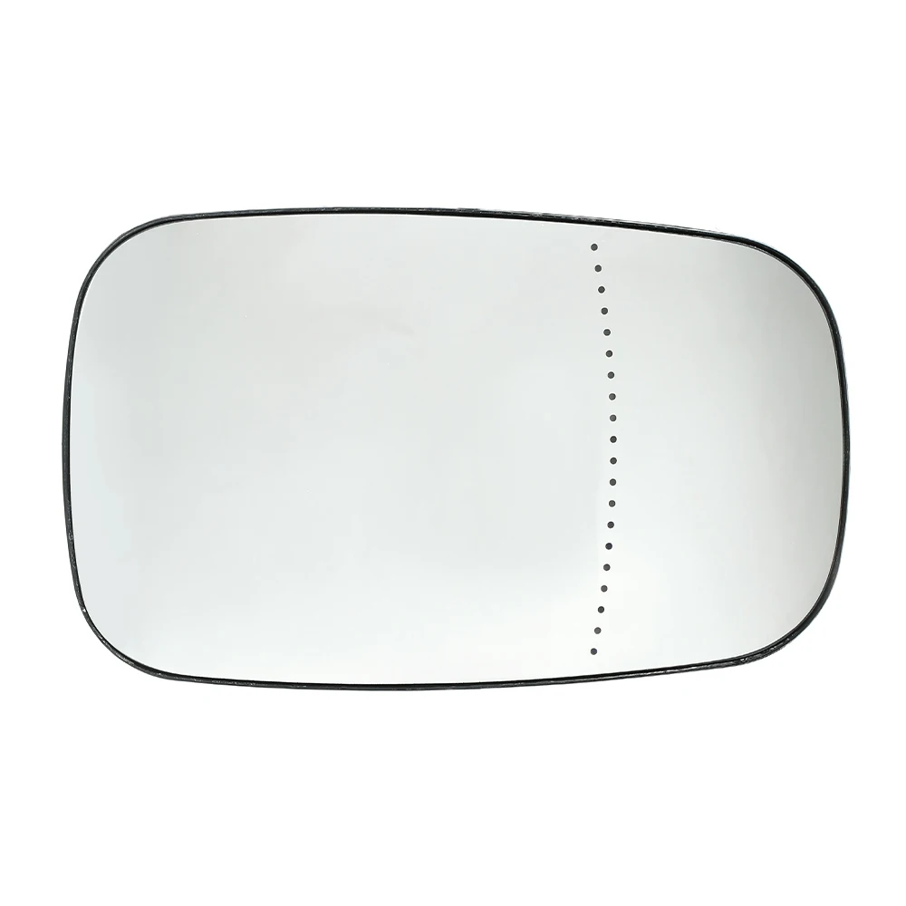 Left Passenger Near Side Heated Wing Door Mirror Glass for PEUGEOT 807 2002 on