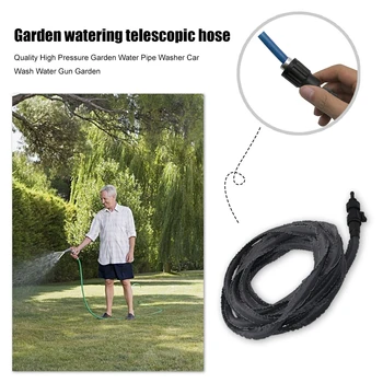 

25-49FT Garden Water Hose Flexible Expandable Household Garden Planting Elements for Car Wash Spray Watering Pipe