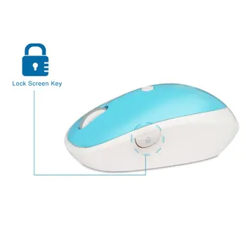 

Professional 2.4GHz 1600DPI Wireless Optical Gaming Game Computer Mouse For PC Laptop Support Key Lock Screen