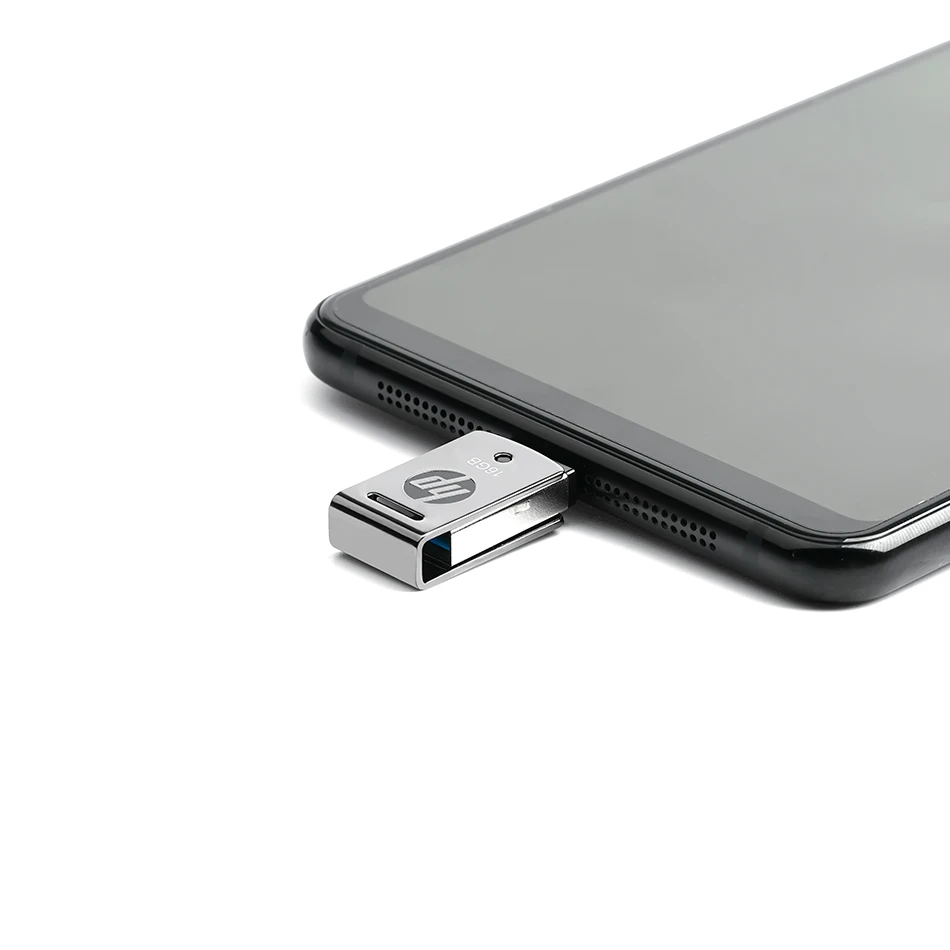 USB флеш накопитель HP X5000M металлический OTG Type C 3 1 высокоскоростной черный логотип