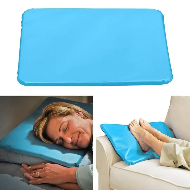  Almohadas para dormir, paquete de frío y caliente para personas  que duermen, almohada más fresca que reduce el calor y la humedad, almohada  de enfriamiento duradera para dormir CoolSummer Cushion (azul) 