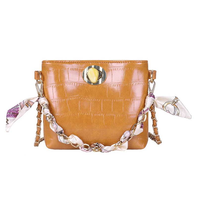 

Designer Bags Famous Brand Leather Women Bags 2019 Fashion Chain Ladies Hand Bags Women Bucket Bag Cross Body Alligator Bolsas