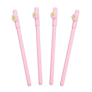 

1 pc Cute Pink Cartoon Pen Magic Stick Black Ink Pen Kawaii Kid School Office writing Supply Stationery Gift