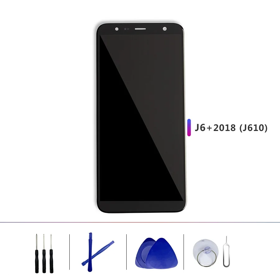 

100% 6.0''Original LCD For Samsung Galaxy J6+ J610 J610F J610FN Display Screen replacement for Samsung J6 Plus