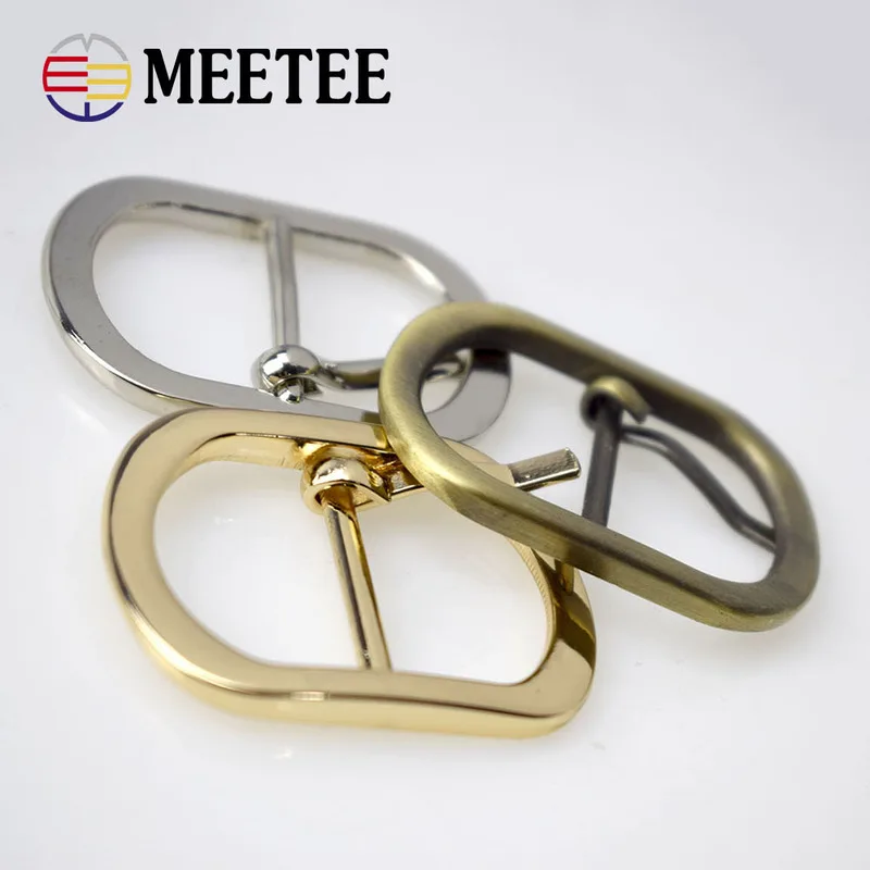 Meetee 5/10 шт. 26 мм Металлические пряжки для обуви ремень с пряжкой сумка ремень регулируется DIY Костюмы кожаной одежды выш