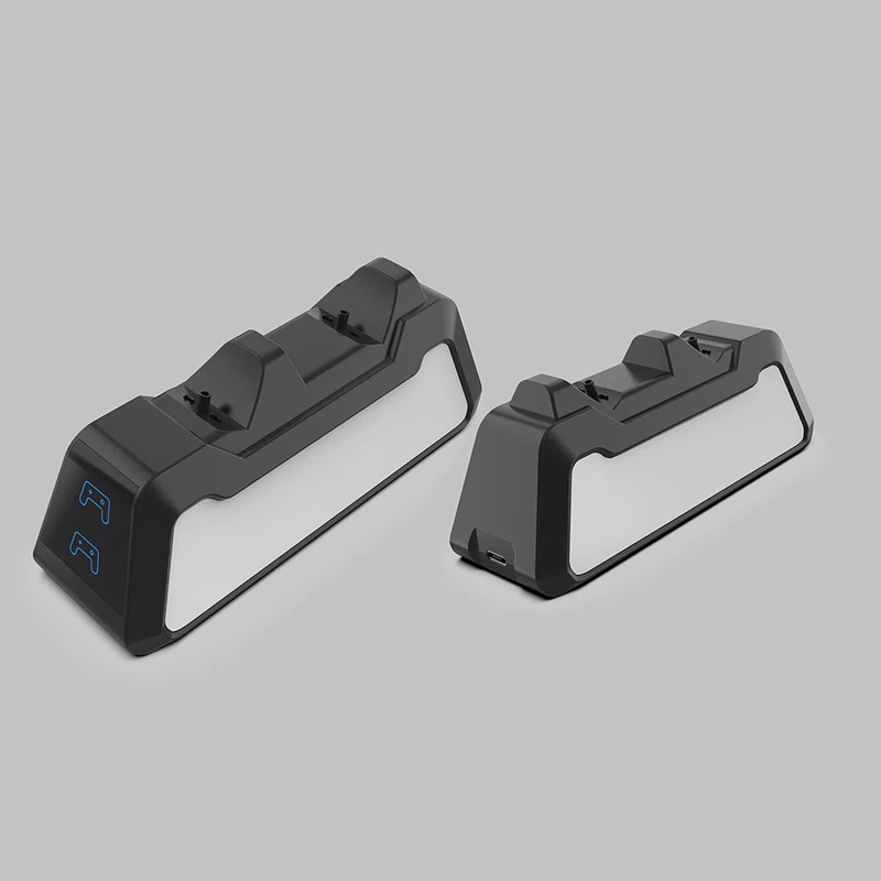 

Handle Charger Charging Dock Station Cradle USB Charger Cable for PS5 Controller 203A
