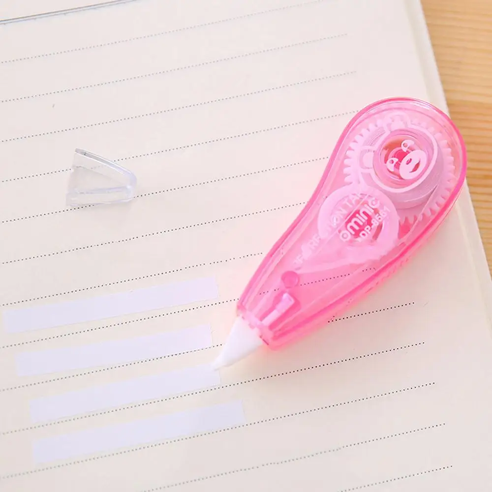 White Correction Tapes Tear Resistant Clear Office Supply Stationery