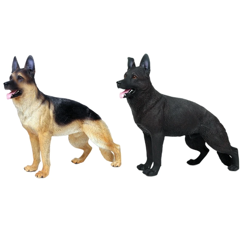 German Shepherd Dog Model Toy Static for Military Soldiers Action Figure Accessories Mini Size Toys Kids | Игрушки и хобби