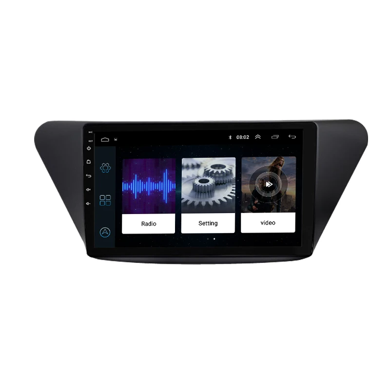 LIFAN X50 Android 8,1 Автомобильный мультимедийный радио плеер для Lifan X50 с dvd стерео видео плеер поддерживает Bluetooth несколько карт приложение - Цвет: LIFAN X50