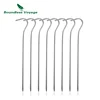 Boundless Voyage Titanium Tent Pegs Outdoor Camping Tent Stakes Canopy Nail  Ground Pin Tent Accessories ► Photo 1/6